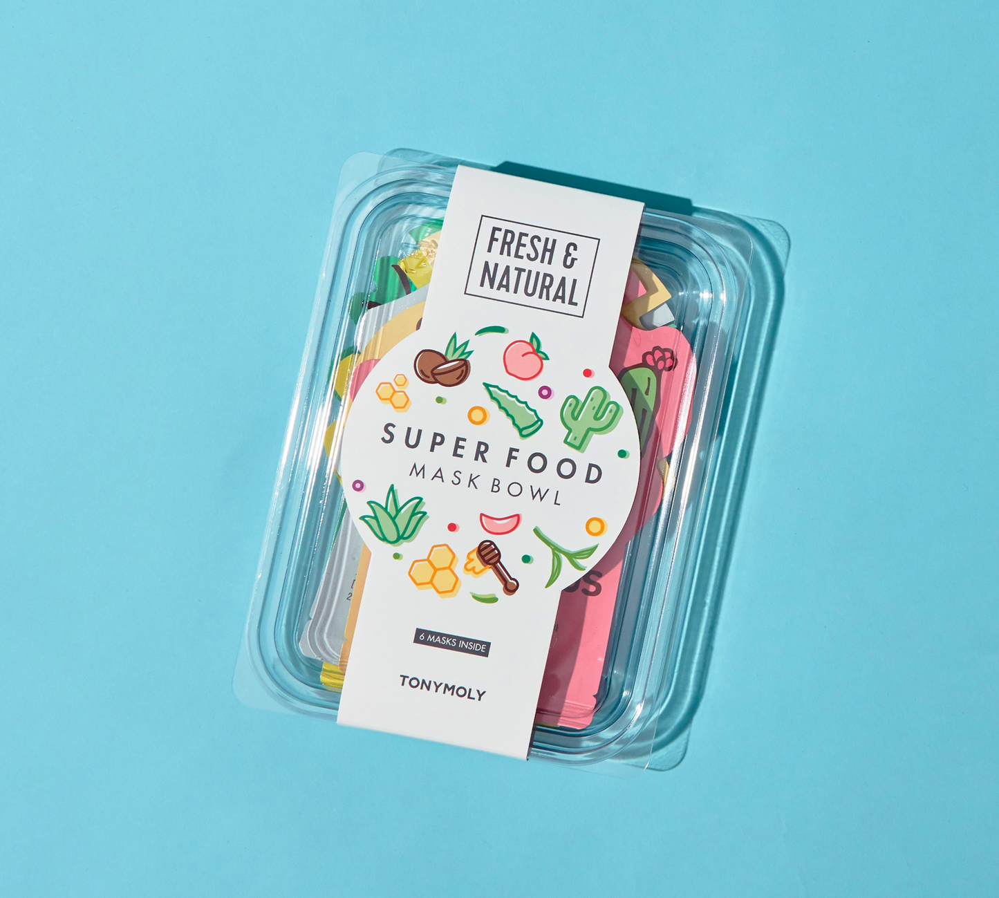 TONYMOLY Super Food Bowl Sheet Mask Set