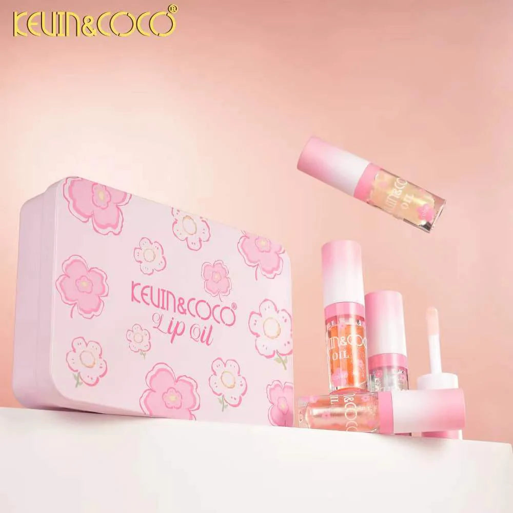 Kevin & Coco | Beauty Color Lip Oil Set (4 pieces)