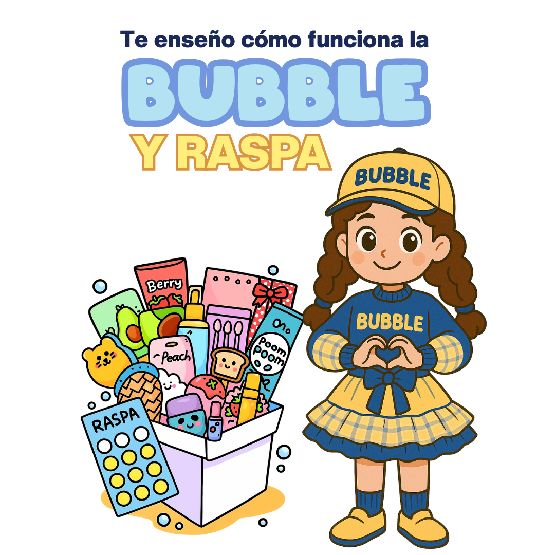Bubble y Raspa box
