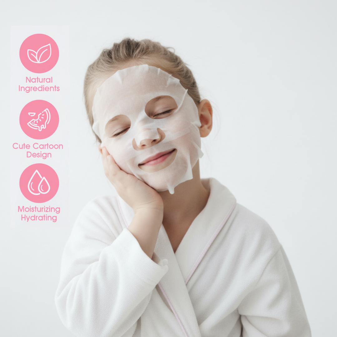 Koneuk | Kids Fruit Facial Masks