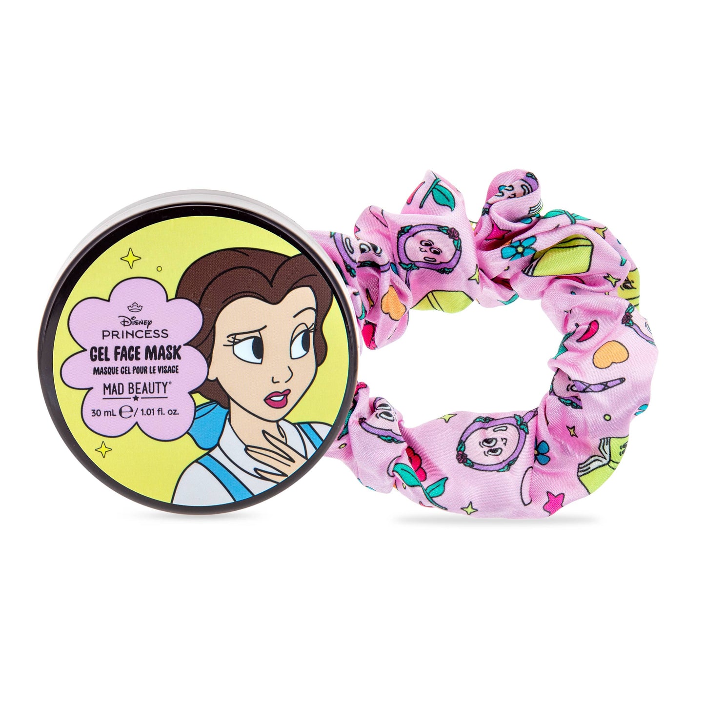 Mad Beauty  – Princess Gel Face Mask & Scrunchie Duo