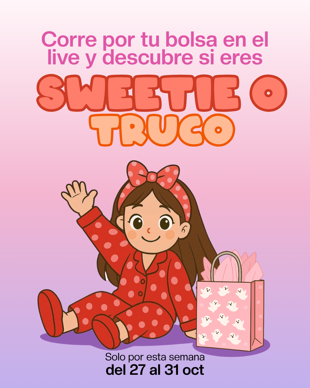 Sweetie o truco 🎃🍬