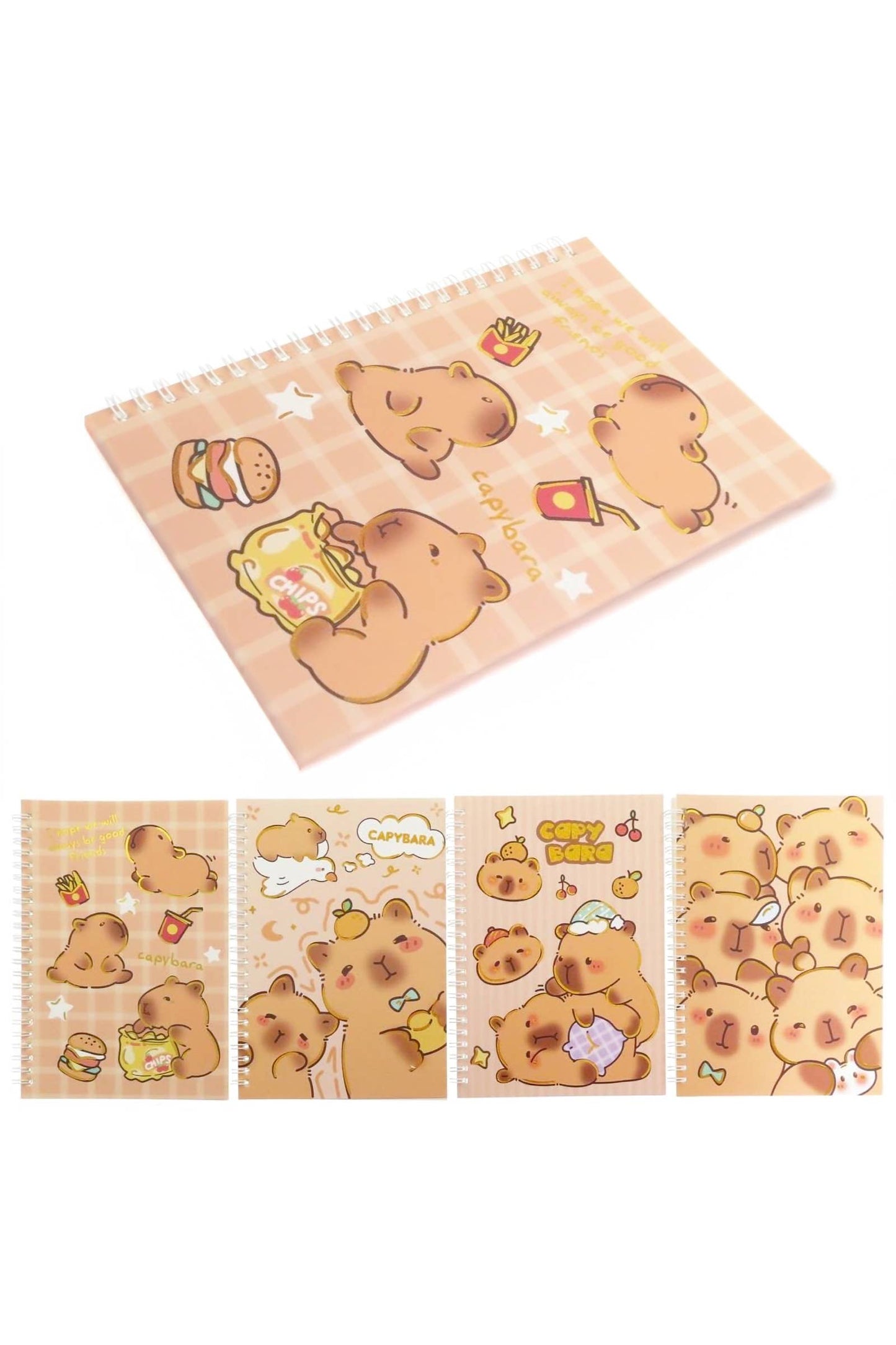 Capybara Stationery A5 Notebook