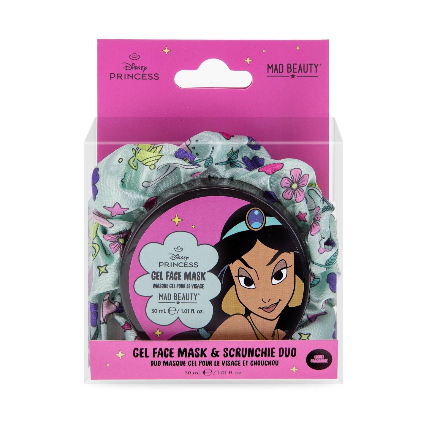 Mad Beauty  – Princess Gel Face Mask & Scrunchie Duo