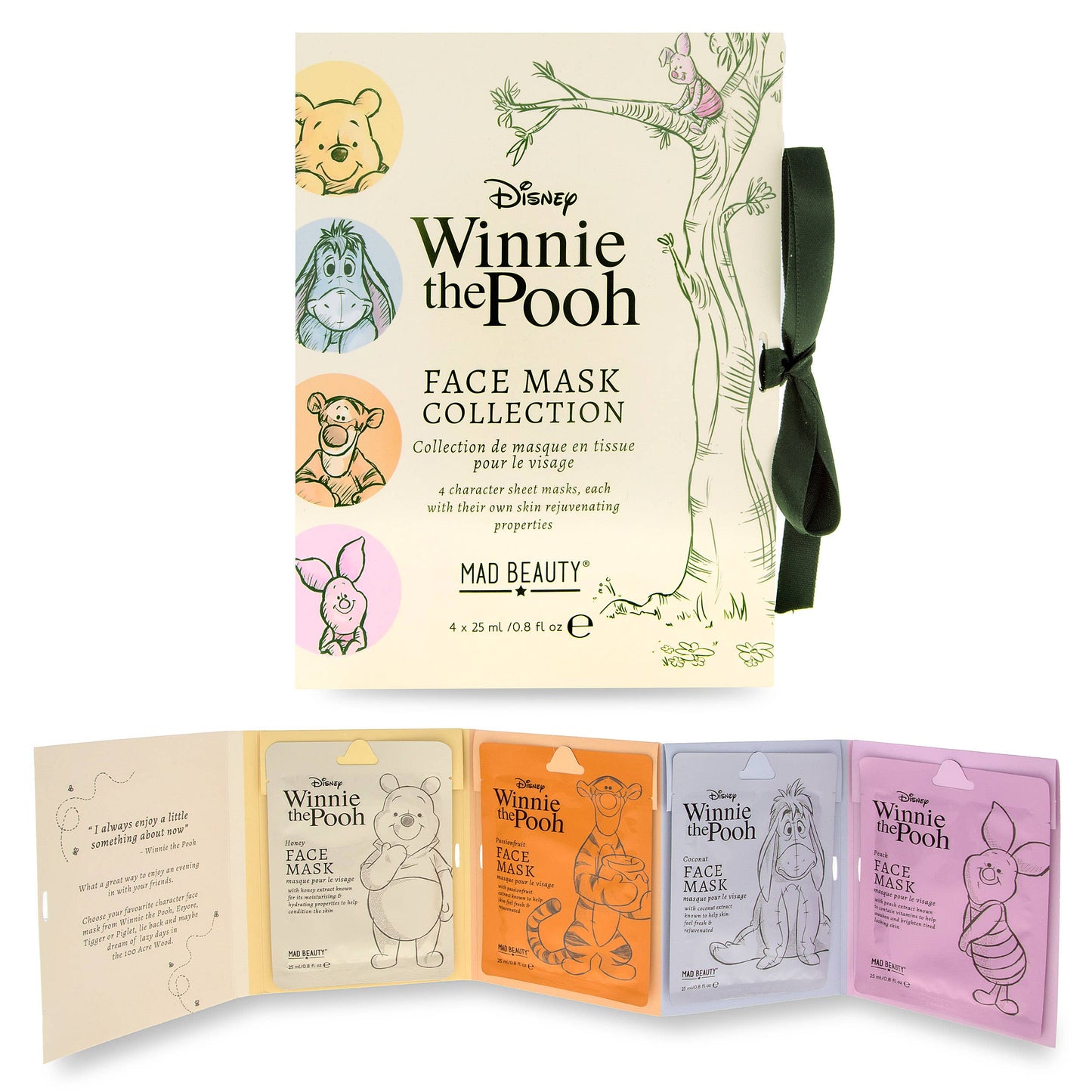 Mad Beauty Disney Winnie The Pooh Sheet Mask Collection