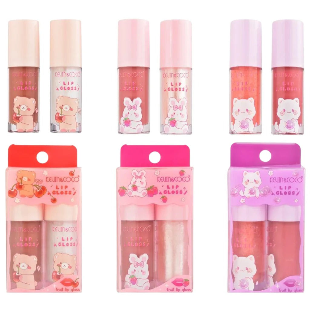 Kevin & Coco | Fruit Lip Gloss Duo