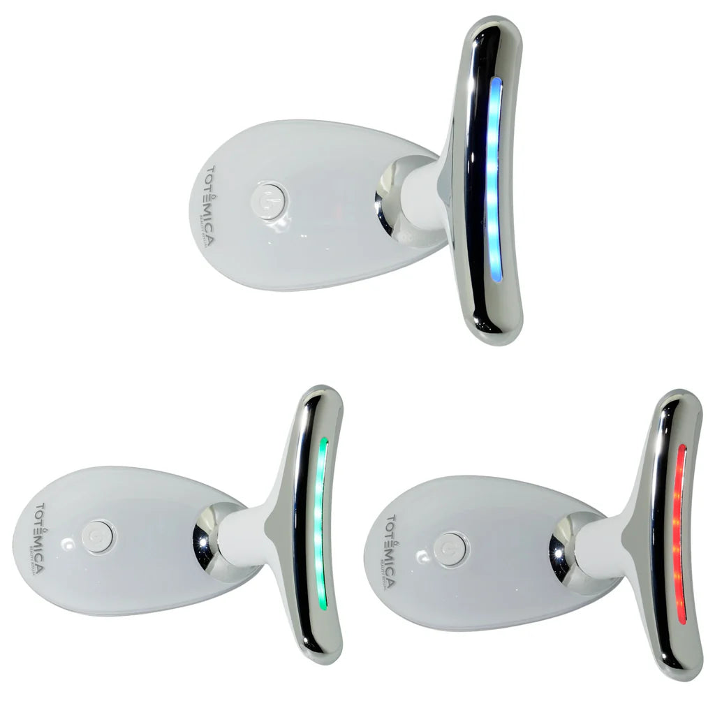 (pre-sale) Totemica| Beauty Neck & Face Massager with 7 LED Lights