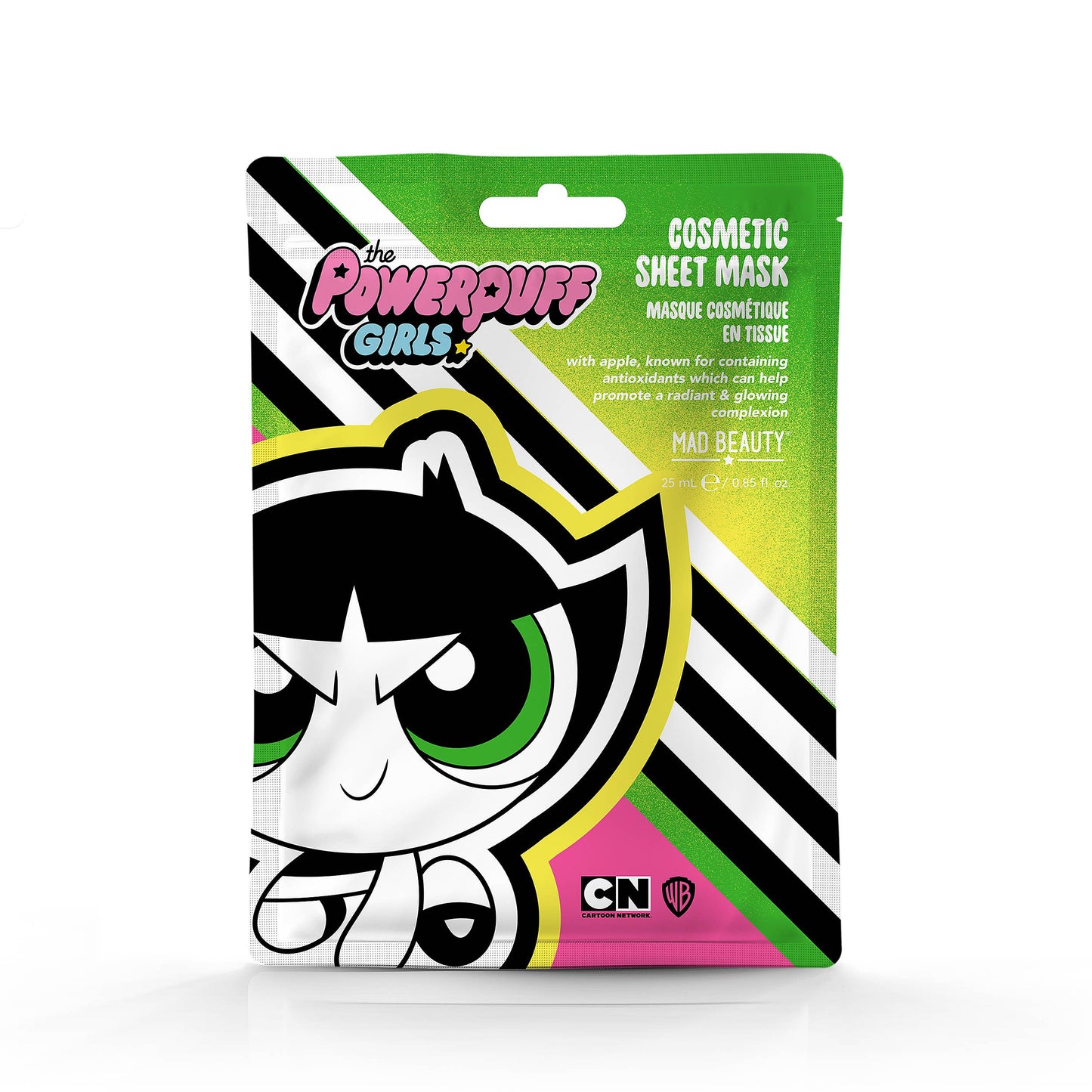Powerpuff Girls Girls Cartoon Face Mask 3pc Set - Mad Beauty
