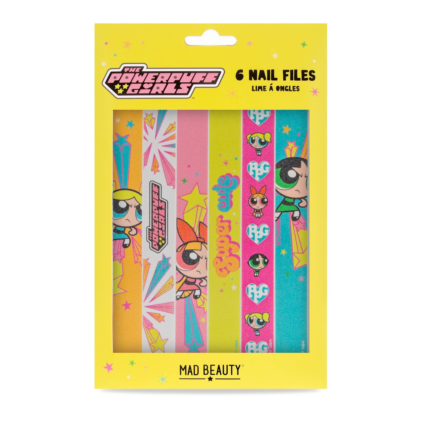 Powerpuff Girls Cartoon Super Cute Nail Files | Mad Beuty