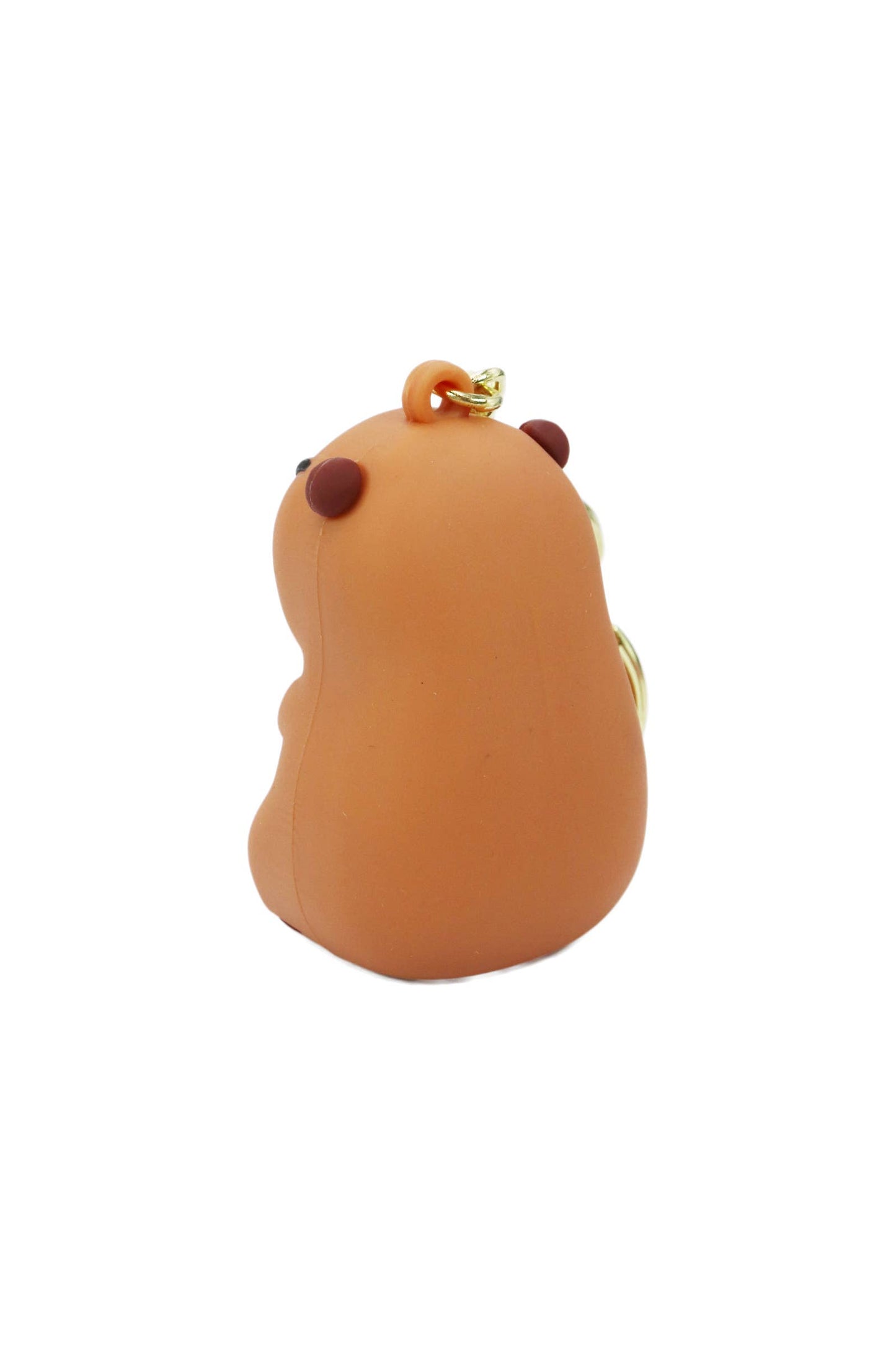 Capybara 3D Silicone Key Ring Chain