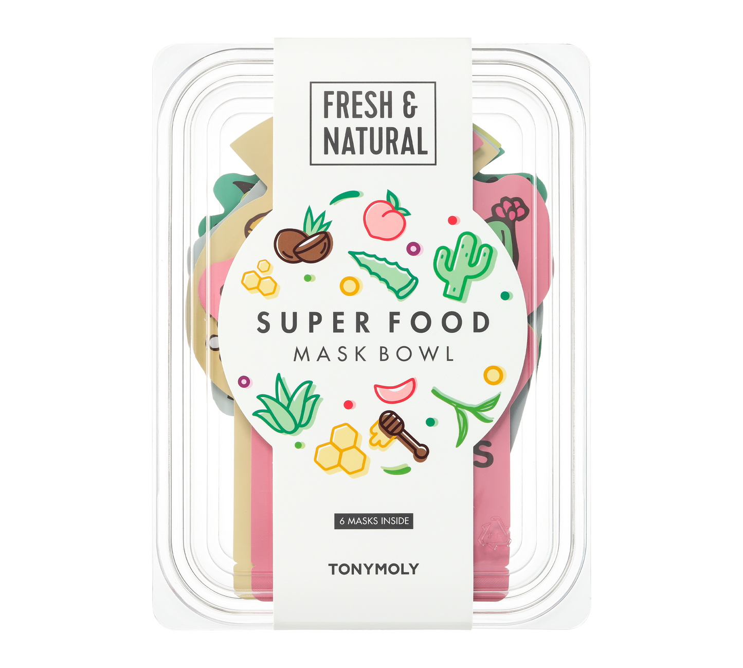 TONYMOLY Super Food Bowl Sheet Mask Set
