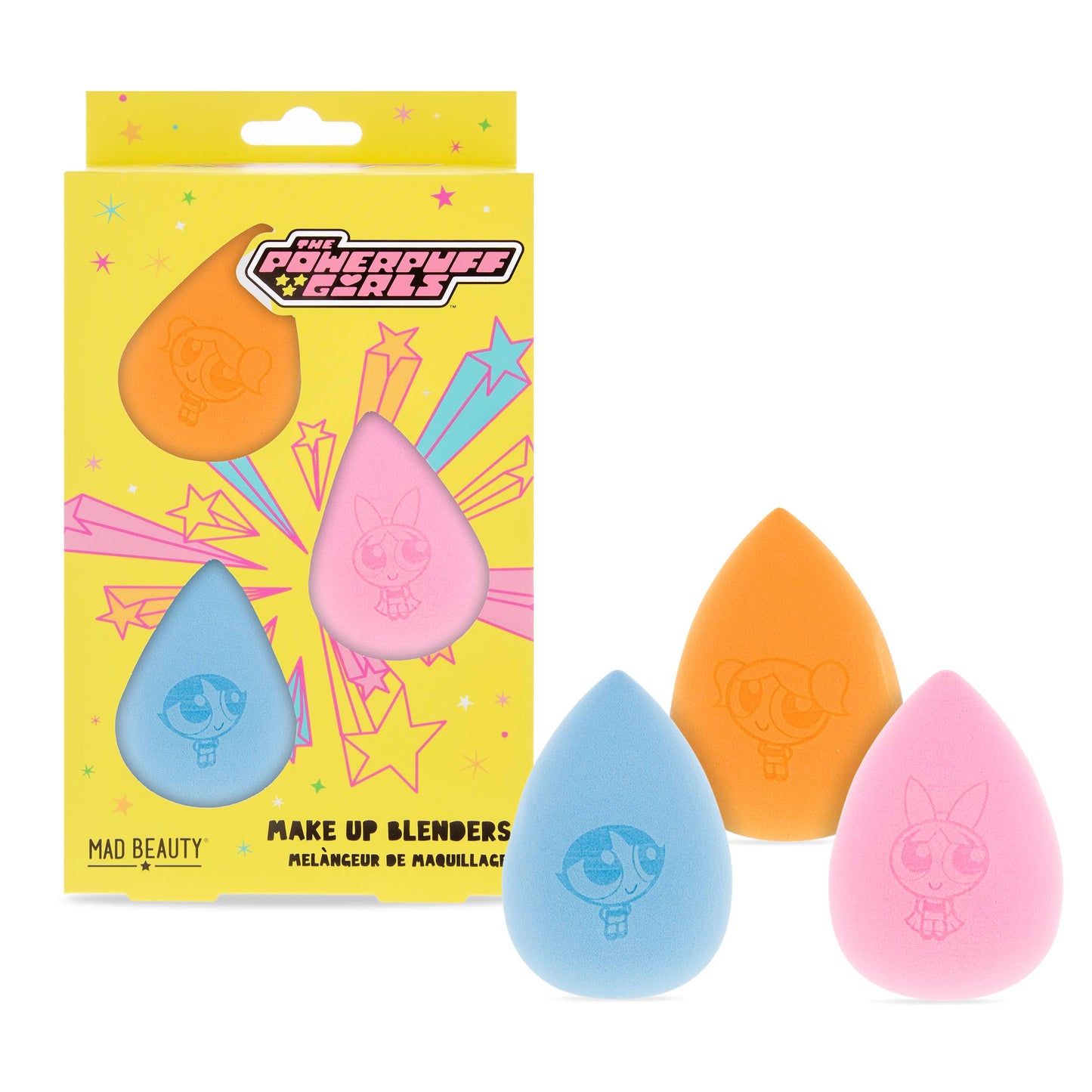 Powerpuff Girls Cartoon Cute Make Up Blenders | Mad Beauty