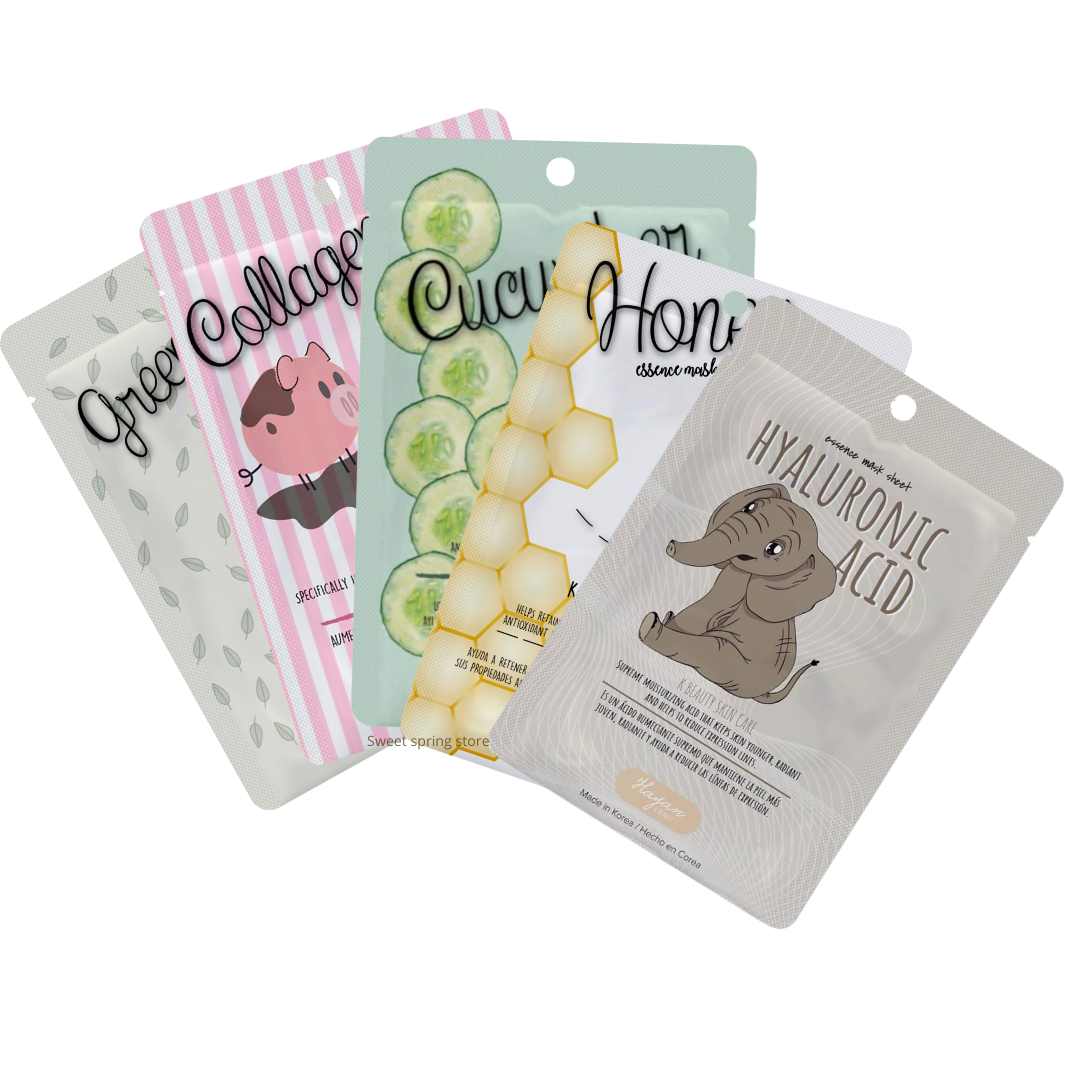 Skincare Pack: 5 Face Masks | Hayan