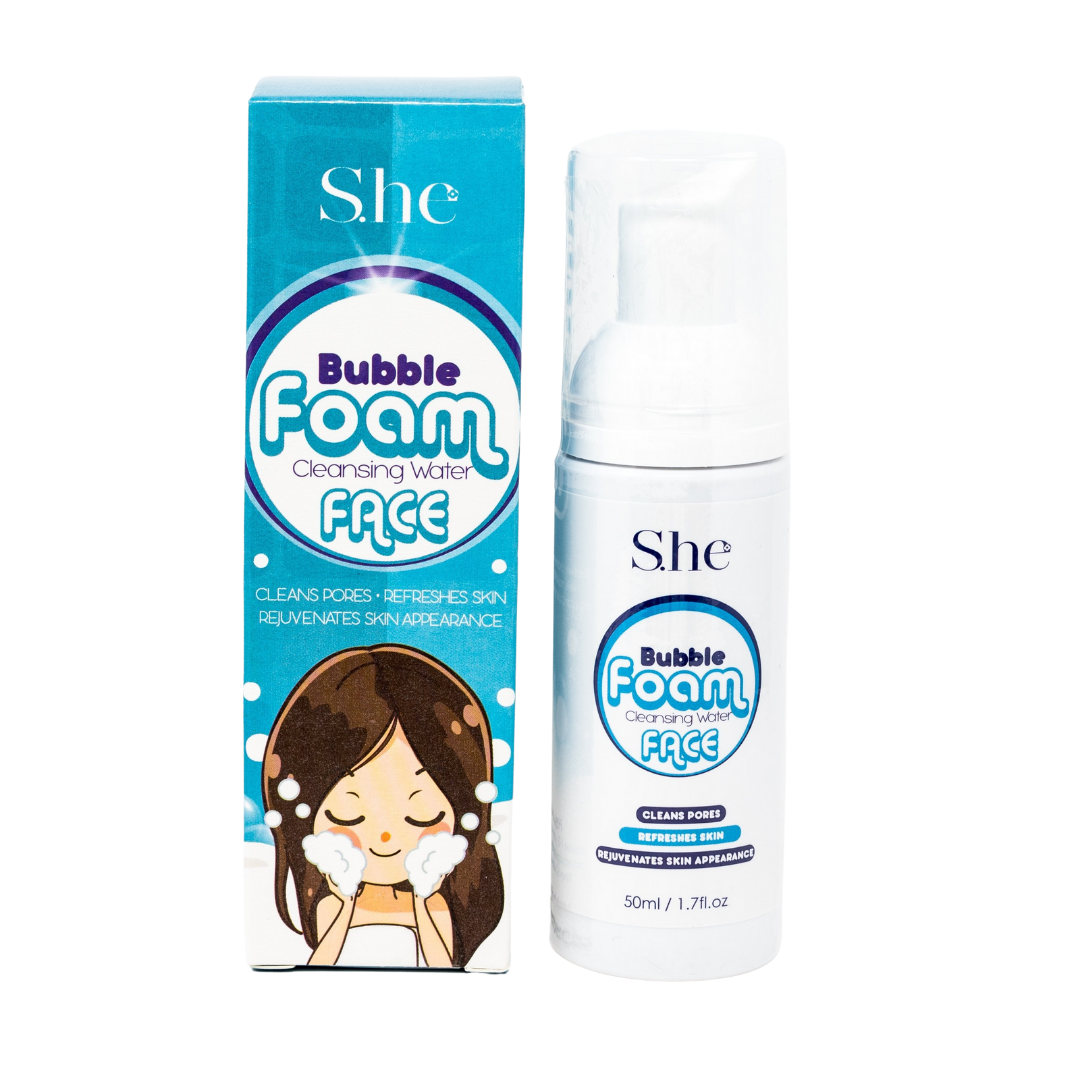 Bubble Foam face Cleansing Water