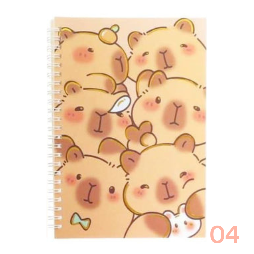 Capybara Stationery A5 Notebook