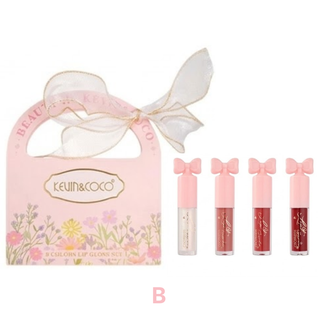 Kevin & Coco | Beautiful Garden Lip Gloss Set 4 pcs
