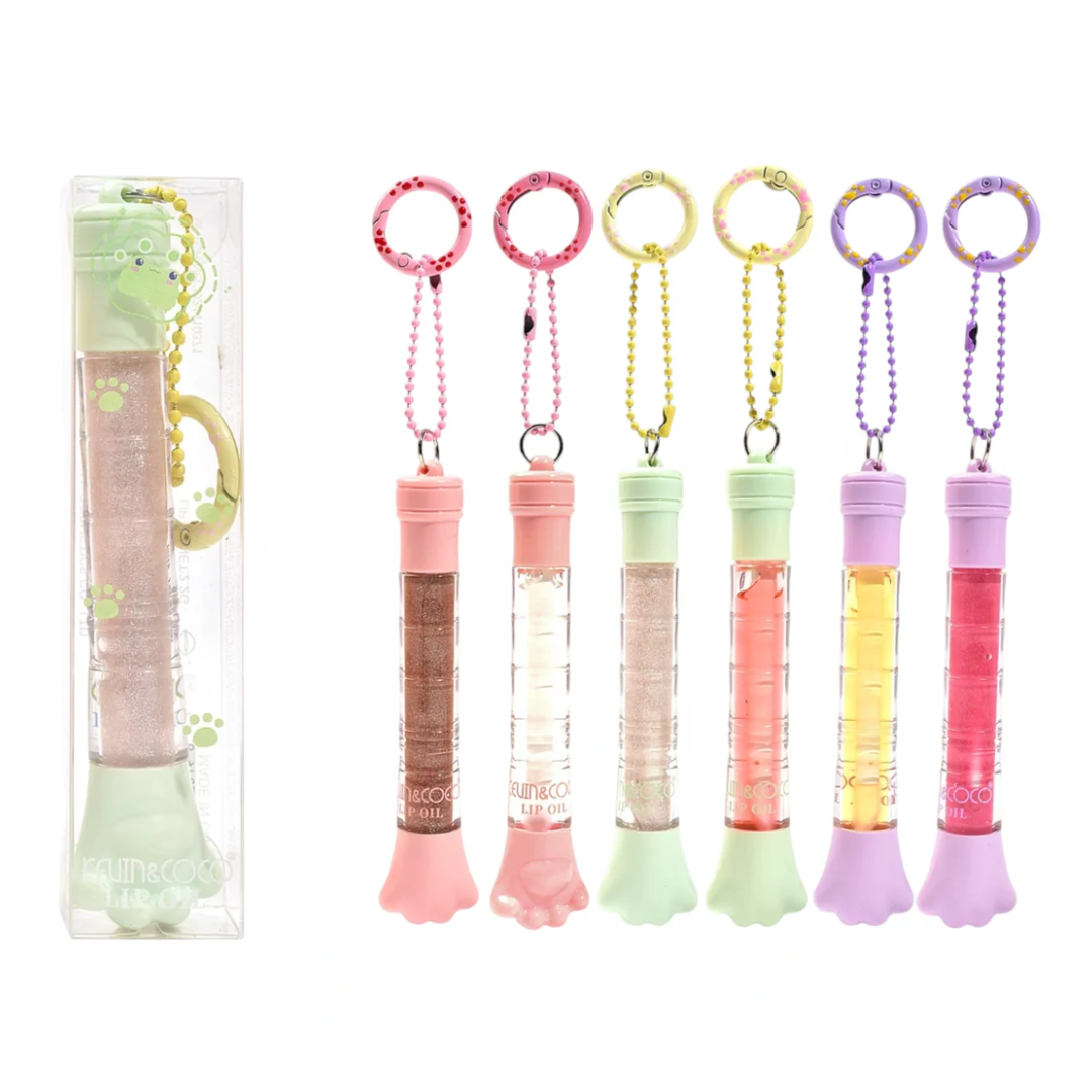 Kevin & Coco | Paw Keychain Lip Oil