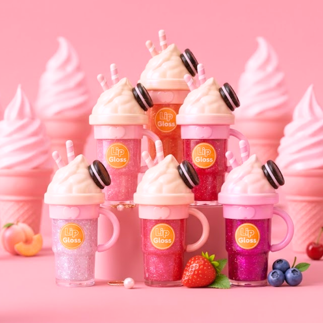 Kocogirl Ice cream cup Shine lip gloss