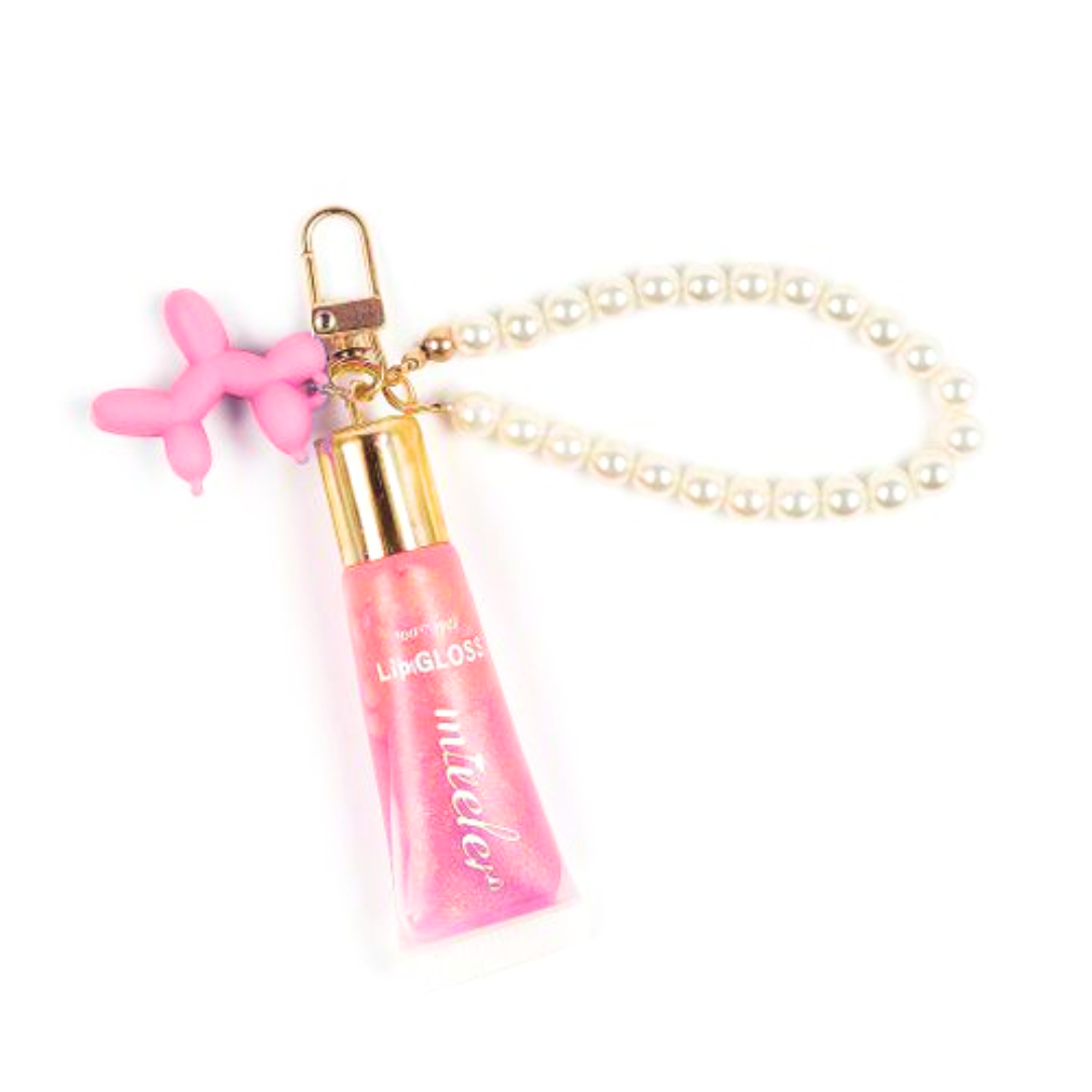 Lip Gloss Charm Pearl Bunny