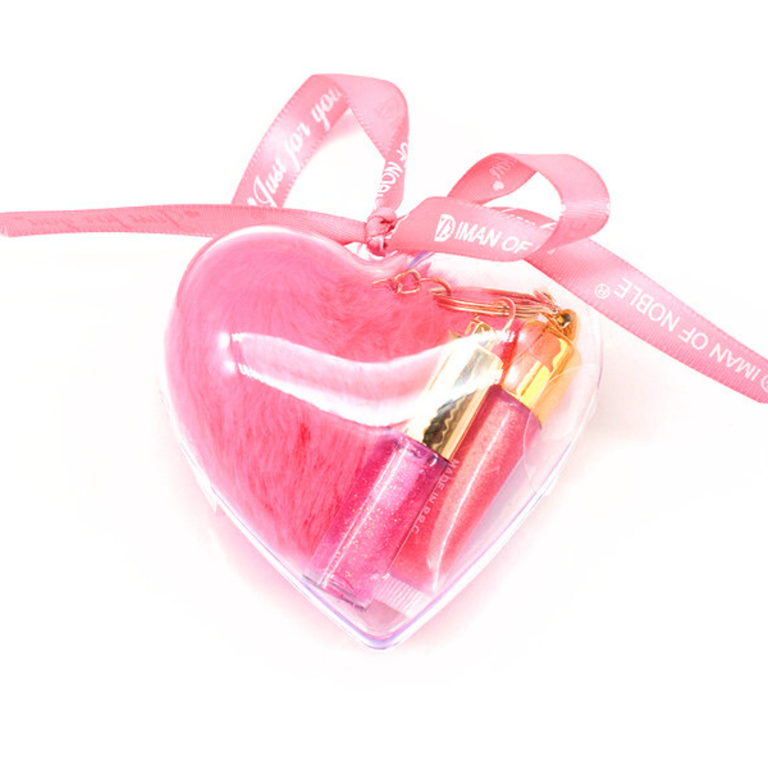 LOVE LIP GLOSS KEYCHAIN