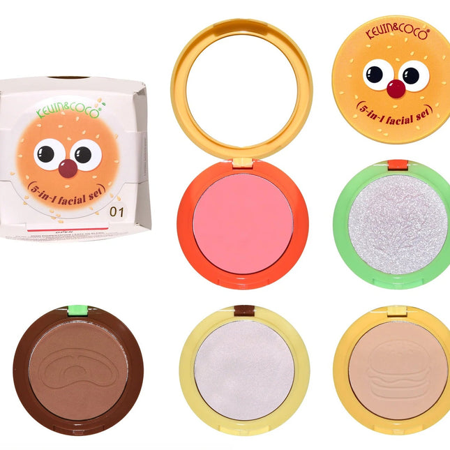 Kevin & Coco | Burgerlicious Cheek Stack 5 in 1