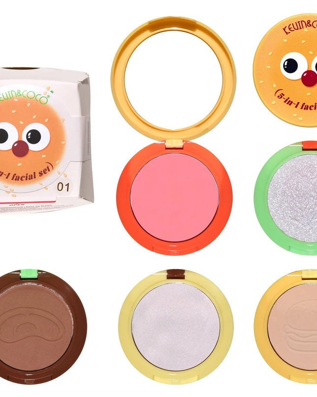 Kevin & Coco | Burgerlicious Cheek Stack 5 in 1