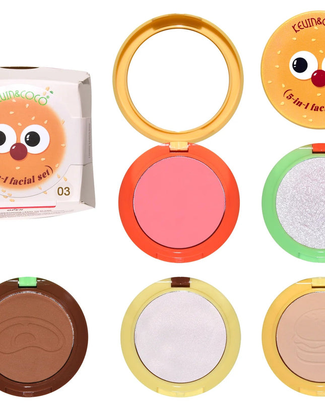 Kevin & Coco | Burgerlicious Cheek Stack 5 in 1