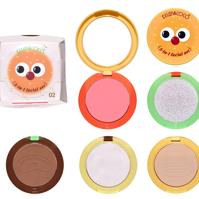 Kevin & Coco | Burgerlicious Cheek Stack 5 in 1