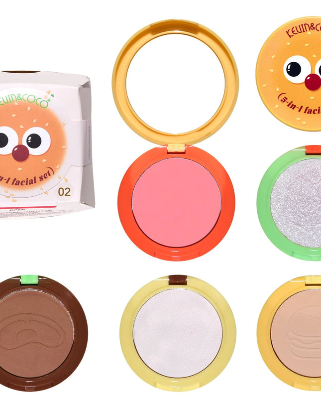 Kevin & Coco | Burgerlicious Cheek Stack 5 in 1