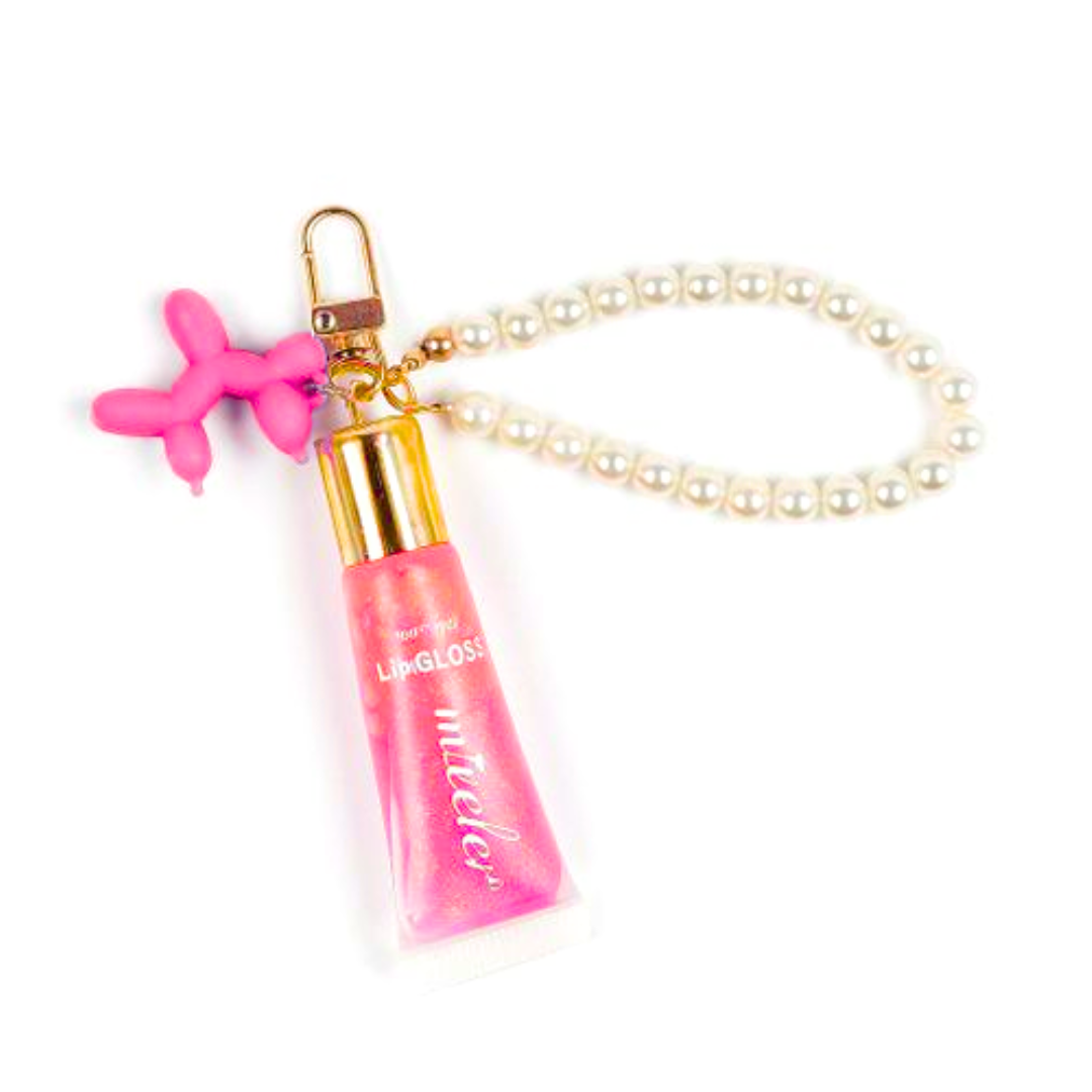 Lip Gloss Charm Pearl Bunny
