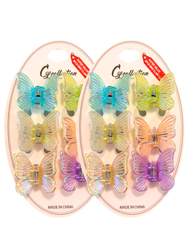 Hair Butterfly Clip x 2 set