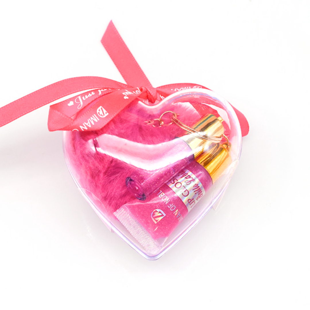 LOVE LIP GLOSS KEYCHAIN