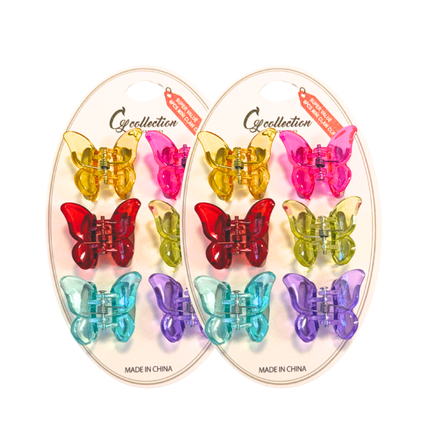 Hair Butterfly Clip x 2 set