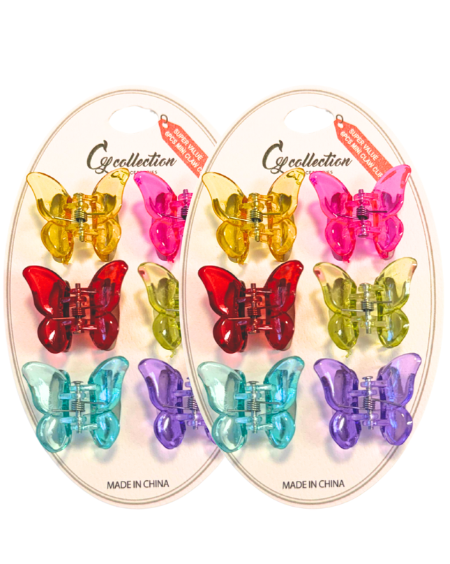 Hair Butterfly Clip x 2 set