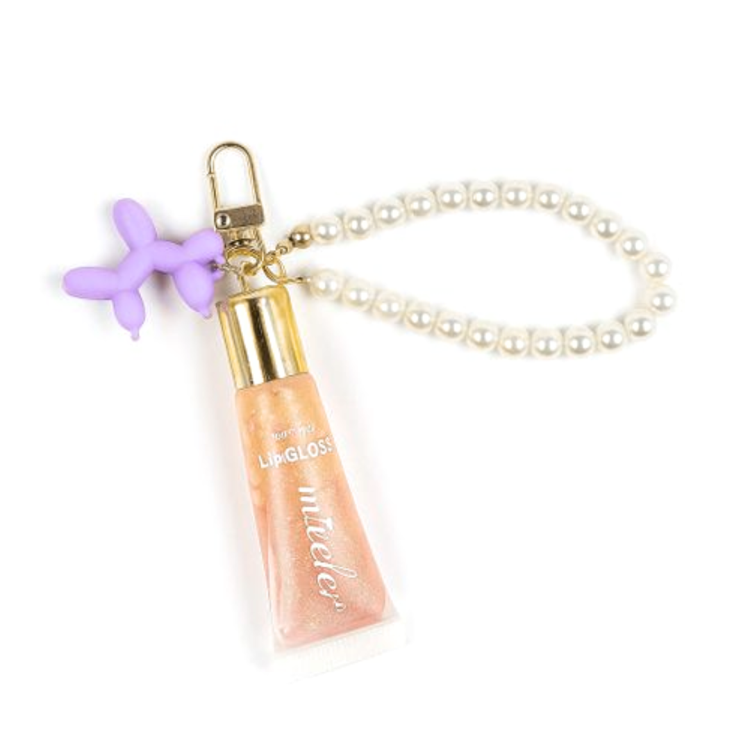 Lip Gloss Charm Pearl Bunny