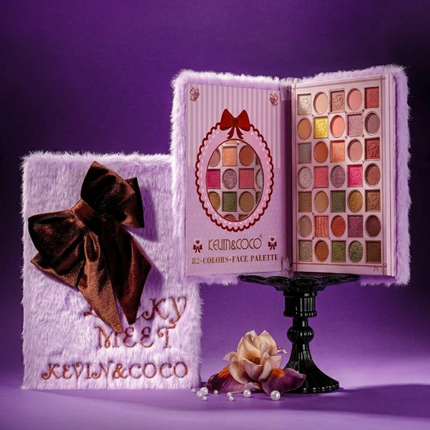 Kevin & Coco Lucky Meet 82 Colors Face Palette