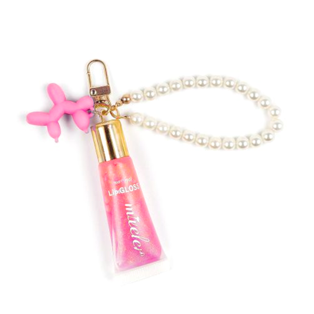 Lip Gloss Charm Pearl Bunny