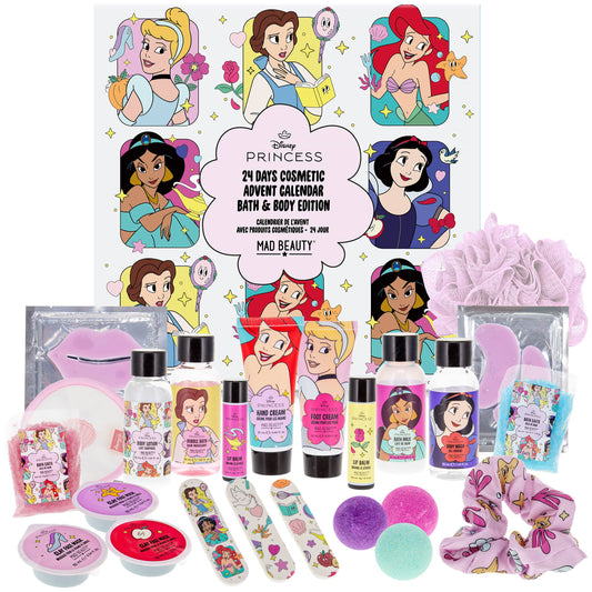 (pre-sale) Mad Beauty | Disney Princess Express Yourself - Bath & Body Advent