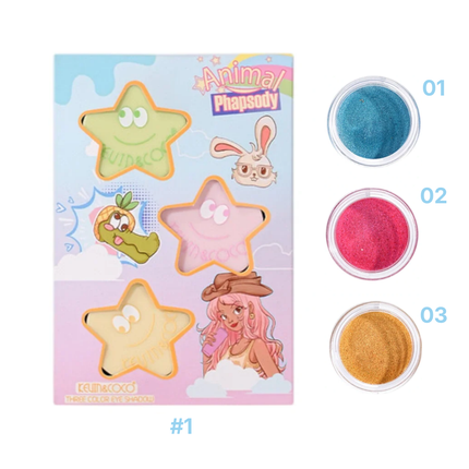 Kevin & Coco | Animal Rhapsody Eyeshadow Cream trio