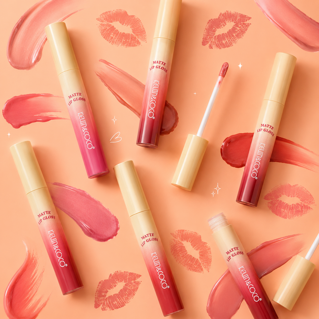 Kevin & Coco | Sweet Persimmon Water-proof Matte Lip Gloss