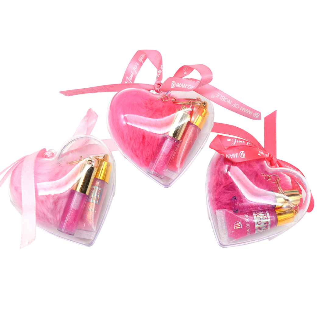 LOVE LIP GLOSS KEYCHAIN