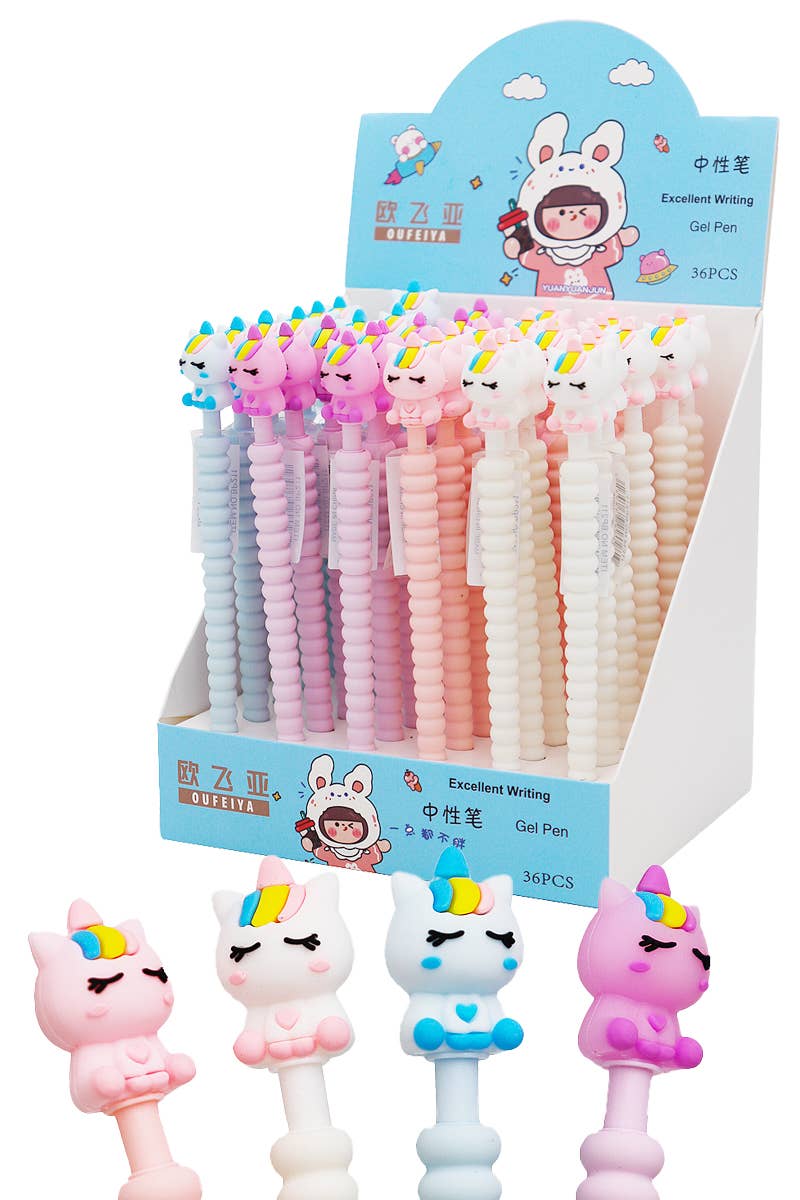 Unicorn Bubbly Ballpoint Pen Collection