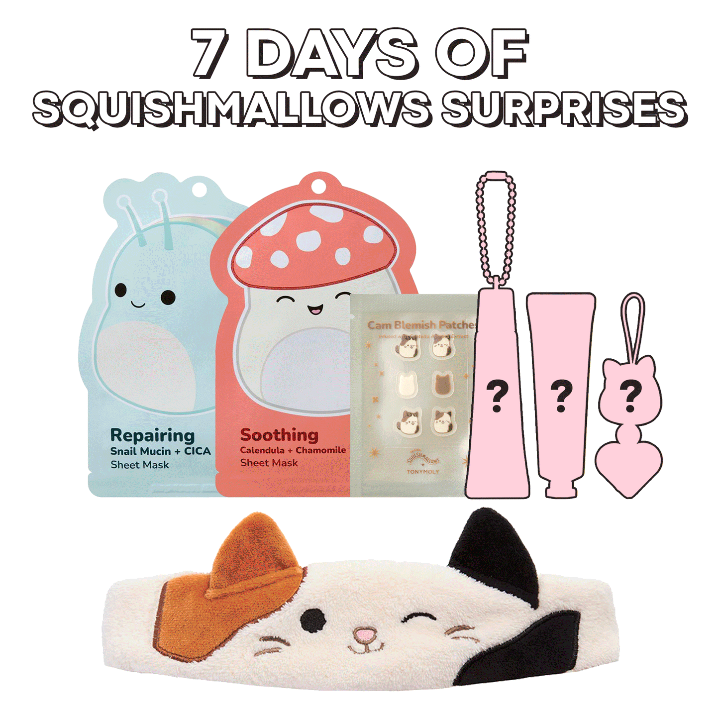 (Black Friday) TONYMOLY |Squishmallows Skincare Advent Calendar