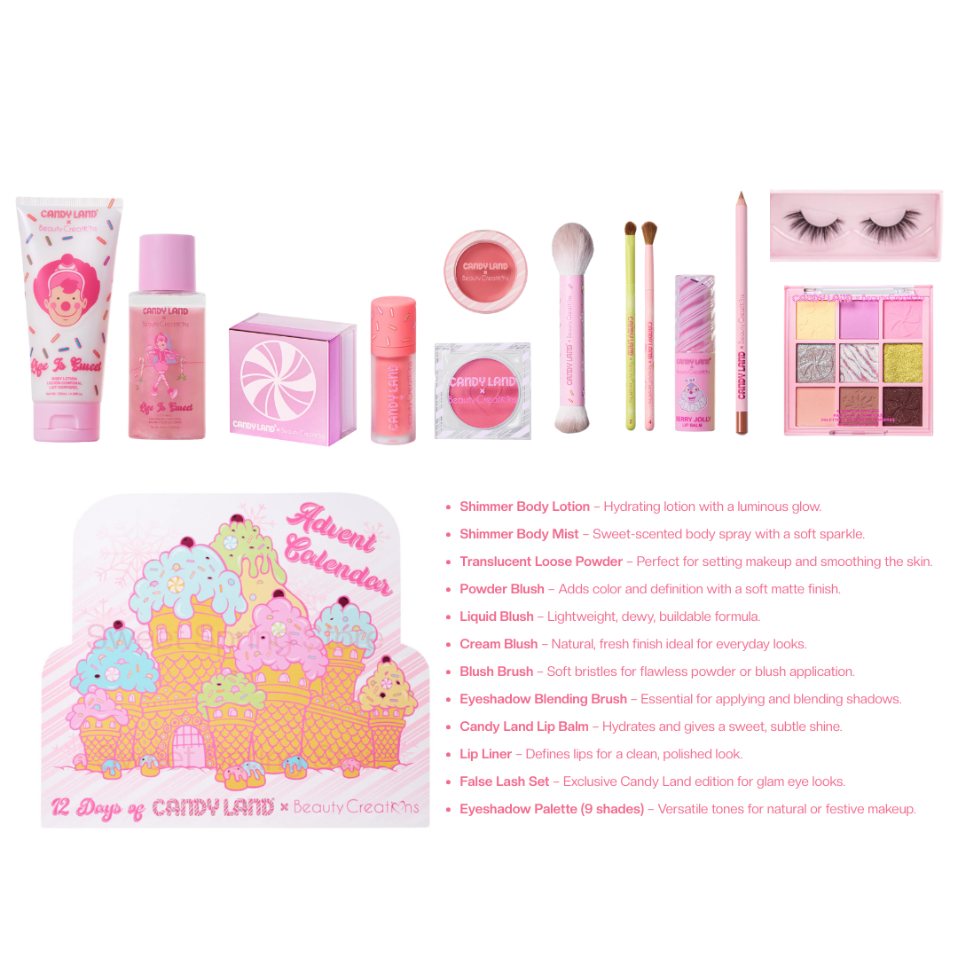 Beauty Creations | 12 Days of Candy Land Advent Calendar