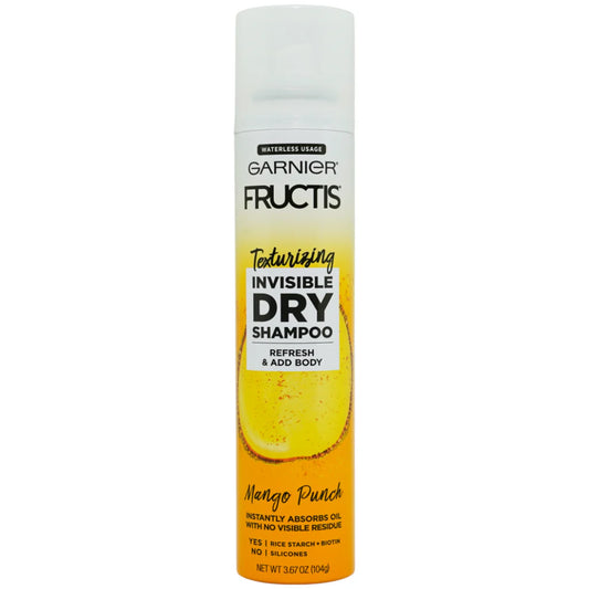 Garnier Fructis | Texturizing Dry Shampoo With Rice Starch – Mango Punch