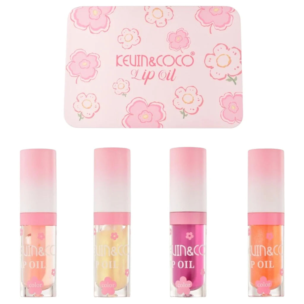 Kevin & Coco | Beauty Color Lip Oil Set (4 pieces)