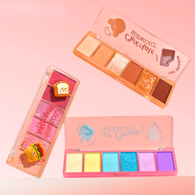 Kevin & Coco | 6-Color Foodie Fun Eyeshadow Palette