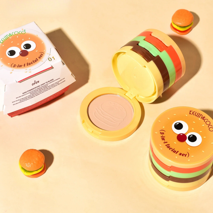 Kevin & Coco | Burgerlicious Cheek Stack 5 in 1