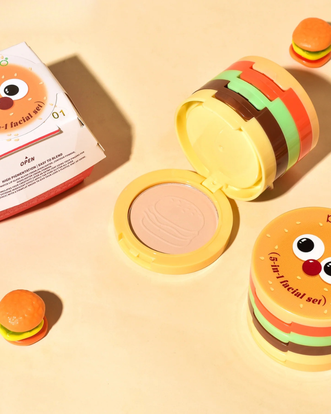 Kevin & Coco | Burgerlicious Cheek Stack 5 in 1