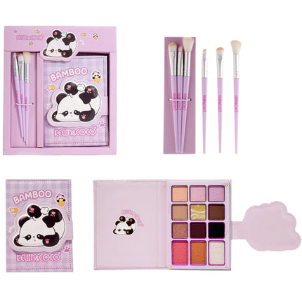 Kevin y coco| Eyeshadow palette with brush set